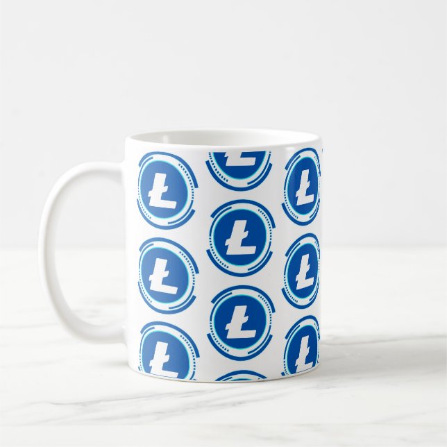 MUG CRYPTO-MONNAIE LITECOIN (Gauche)