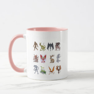 Mug Cryptozoologie Cryptid Créatures