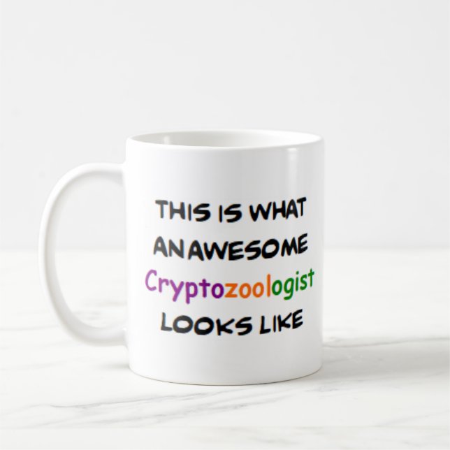 Mug cryptozoologiste, génial (Gauche)