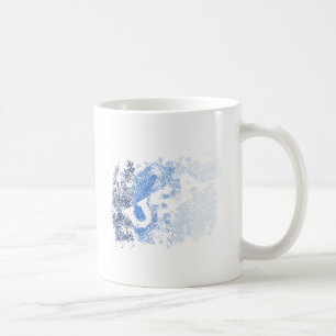 Mug Crystals bleus USA