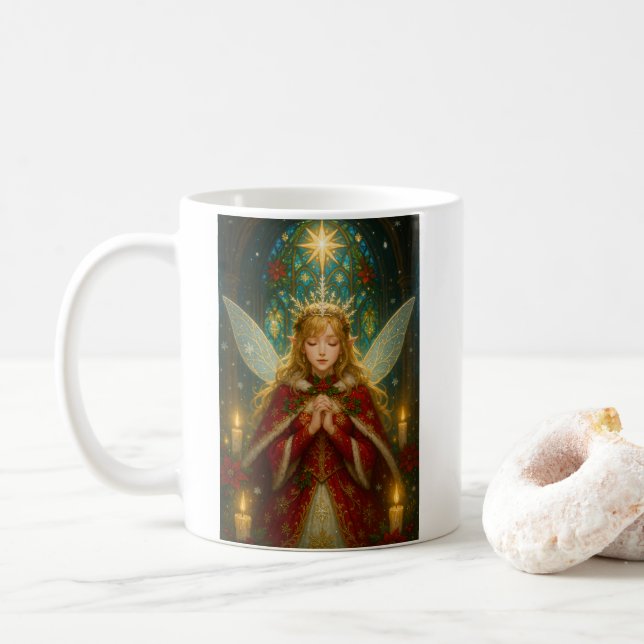 Mug CS001_Charming Fairy - Christmas Edition #1 (Avec donut)