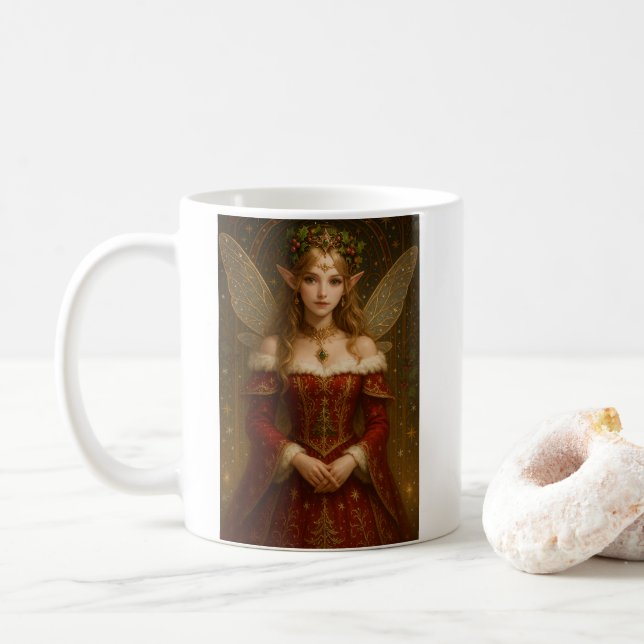 Mug CS003_Charming Fairy - Christmas Edition #3 (Avec donut)