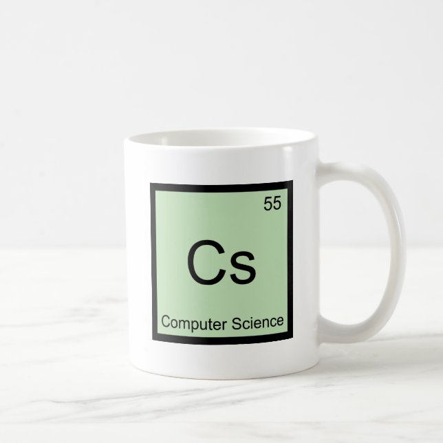 Mug Cs - Informatique T-shirt Symbole d'élément de Chi (Droite)