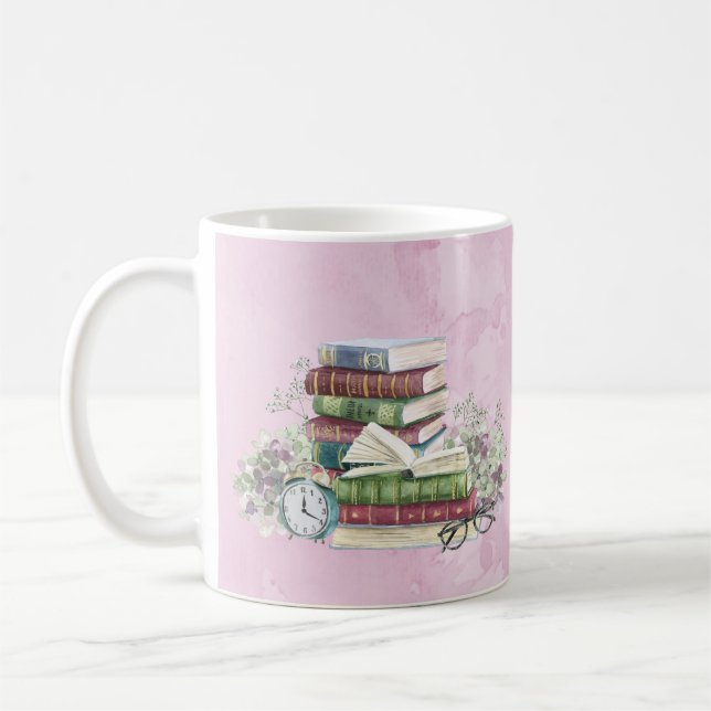 Mug CS Lewis Book & Tea (Gauche)