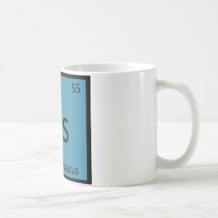 Mug Cs - Symbole d'élément Champosaurus Dinosaur