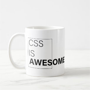 Mug css est génial, Cadeaux sarcastiques pour programm