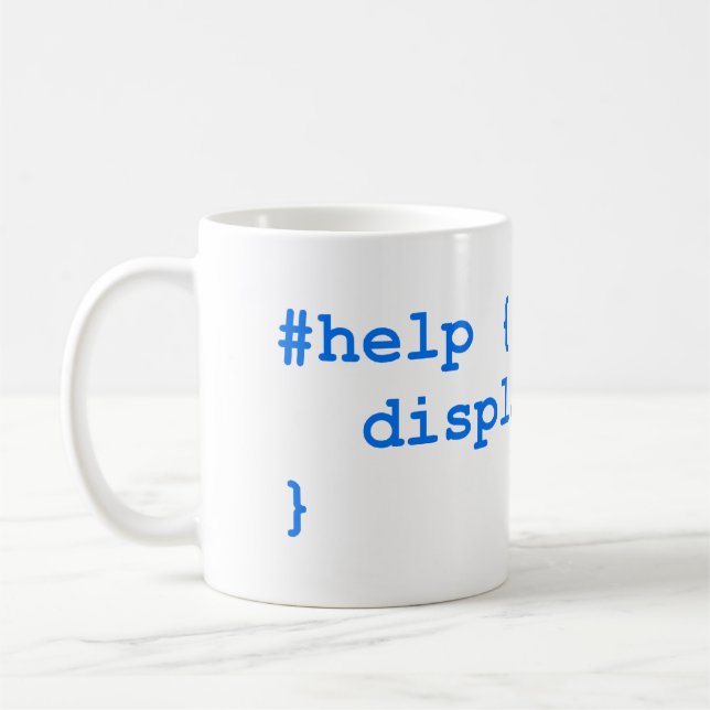 Mug CSS no help (Gauche)