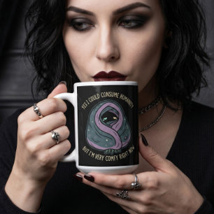Mug Cthulhu mignon Oui, je pourrais consommer l'humani