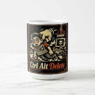 Mug Ctrl Alt Suppr – Redémarrer la vie Humour Tech