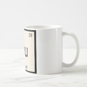 Mug Cu - Chimie de la Crème Anglaise Symbole du Tablea