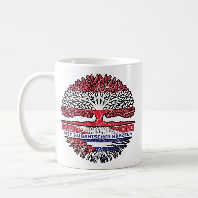 Mug Cuba Arbre autrichien cubain (Gauche)