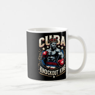 Mug Cubain Boxe Knockout King Cuba Crown