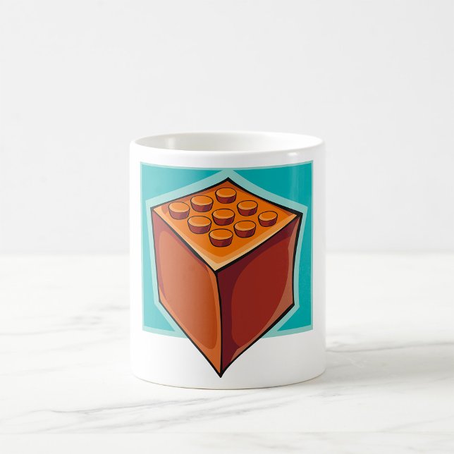Mug Cube Brown (Créateur téléchargé)