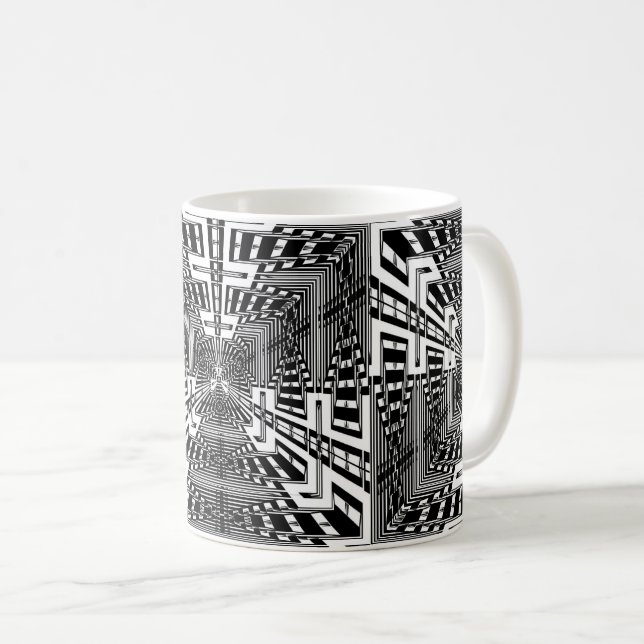 Mug Cube de réflexion inversé (Devant droit)