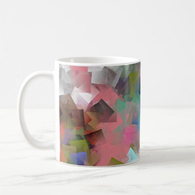 Mug Cubes Abstraits (Gauche)