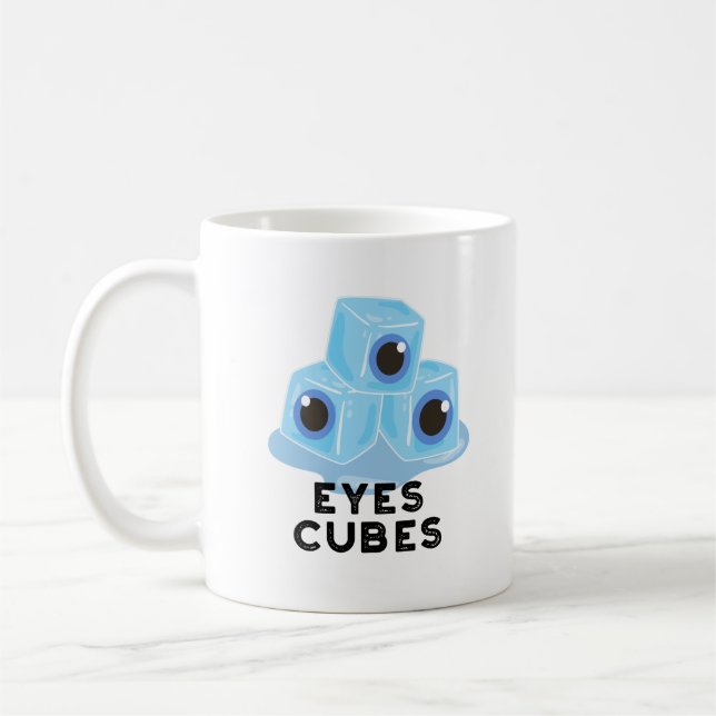 Mug Cubes d'yeux amusant jeu de glace (Gauche)