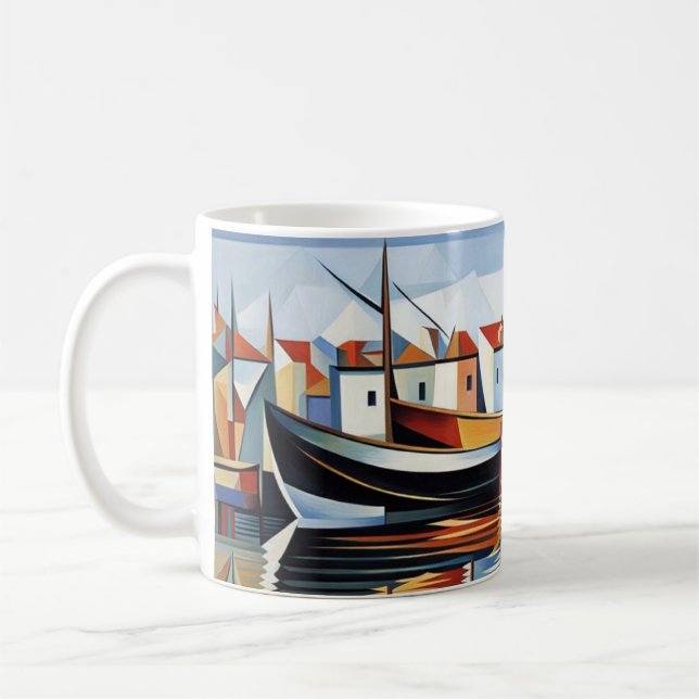 Mug Cubisme riverain (Gauche)