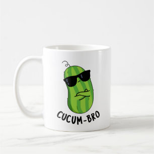 Mug Cucum-bro Funny Veggie Cucumber Pun