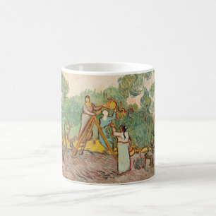 Mug cueillette d'olives par vincent van gogh en 1889