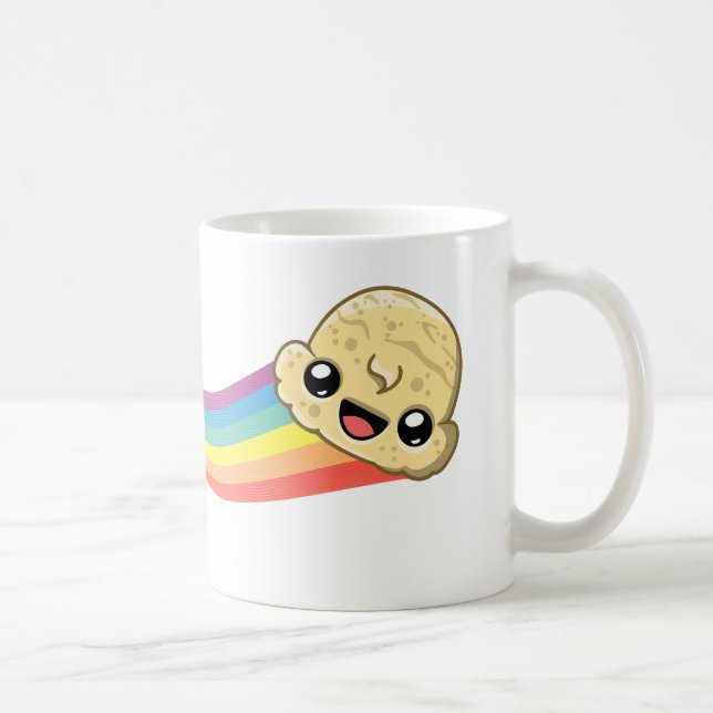 Mug Cuillère de Vanille - Traînée Arc-en-ciel (Droite)