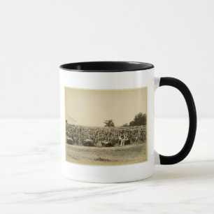 Mug Cuir de séchage, Argentine (copie d'albumen sur l