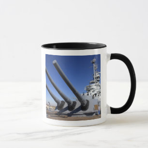 Mug Cuirassé d'USS Alabama au mémorial 2 de cuirass