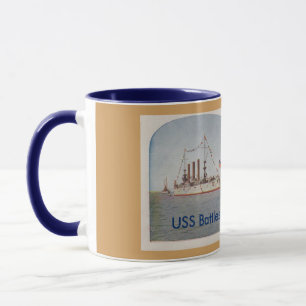 Mug Cuirassé Ohio (BB12) d'USS