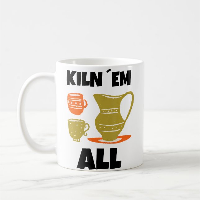 Mug Cuire Tout Humour Poterie (Gauche)