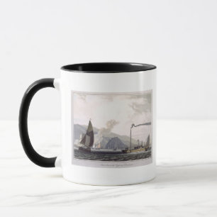 Mug Cuisez le bateau à la vapeur sur le Clyde près d