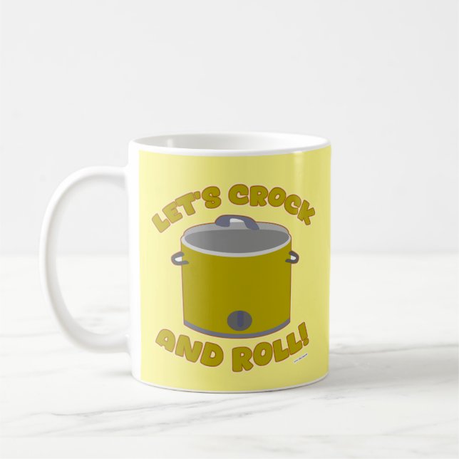 Mug Cuisine Crock Et Roll Moto D'Art Lente Cuisinière (Gauche)