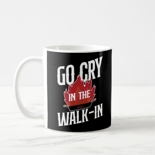 Mug Cuisine Cuisine Chef Va Pleurer Dans La Promenade  (Gauche)