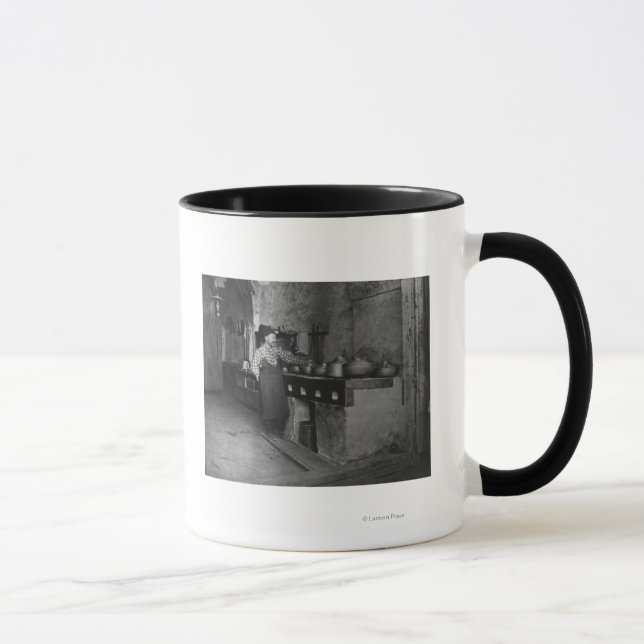 Mug Cuisine cuite dans un restaurant turc Photo (Droite)