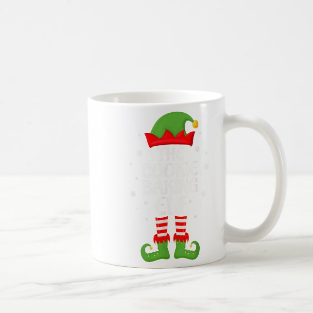 Mug Cuisine de biscuits Elf Xmas Famille Correspondanc (Droite)