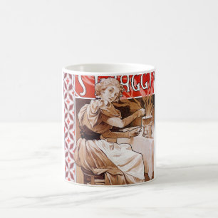 Mug Cuisine de femme, Alphonse Mucha