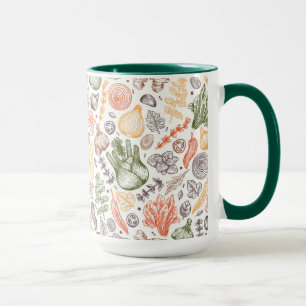 Mug Cuisine Garden Motif végétal