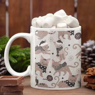 Mug Cuisine Motif de Noël Chat Festif Cuisine