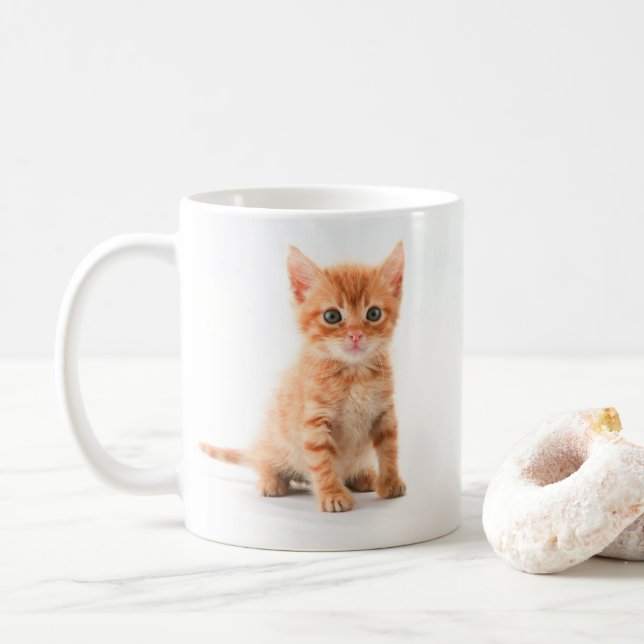 Mug Cuisine Orange Kitten (Avec donut)
