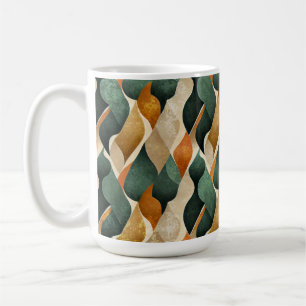 Mug Cuisine rétro Abstraite vintage Cuisine Terre Tone