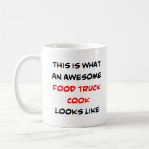 Mug cuisinier de camion de nourriture, génial