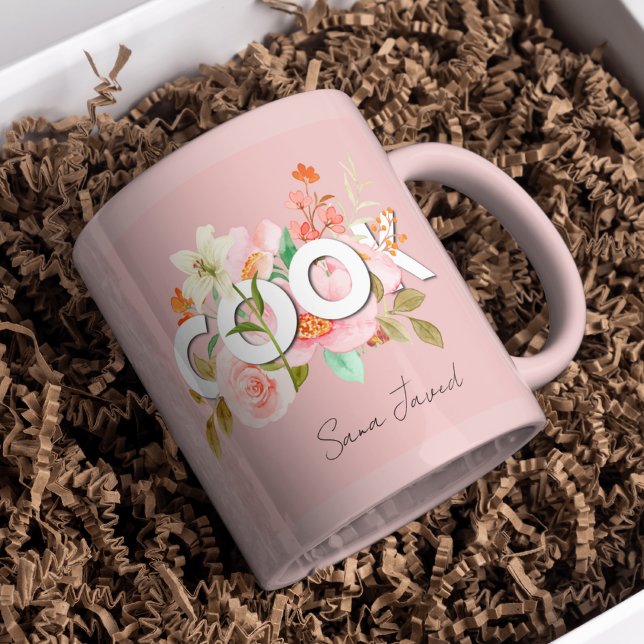 Mug Cuisinière personnalisée Cuisinière Cuisinière Cre (Créateur téléchargé)