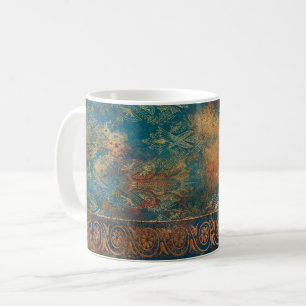 Mug Cuivre Patine Turquoise Clair