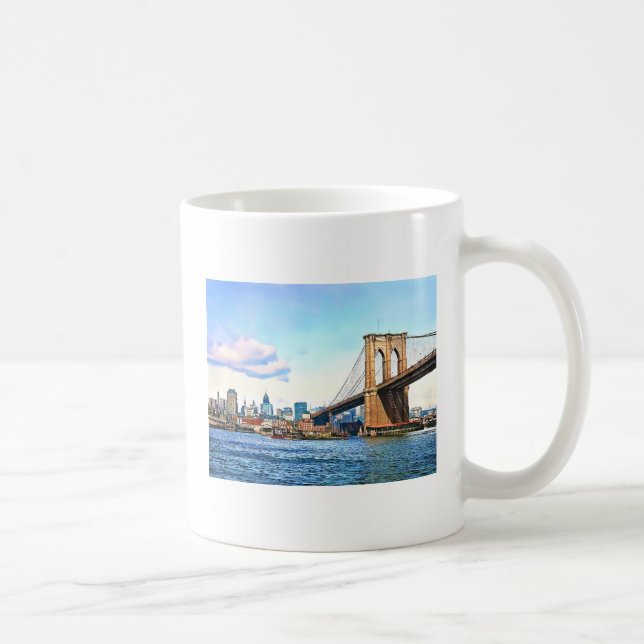 Mug Culée new-yorkaise du pont de Brooklyn (Droite)