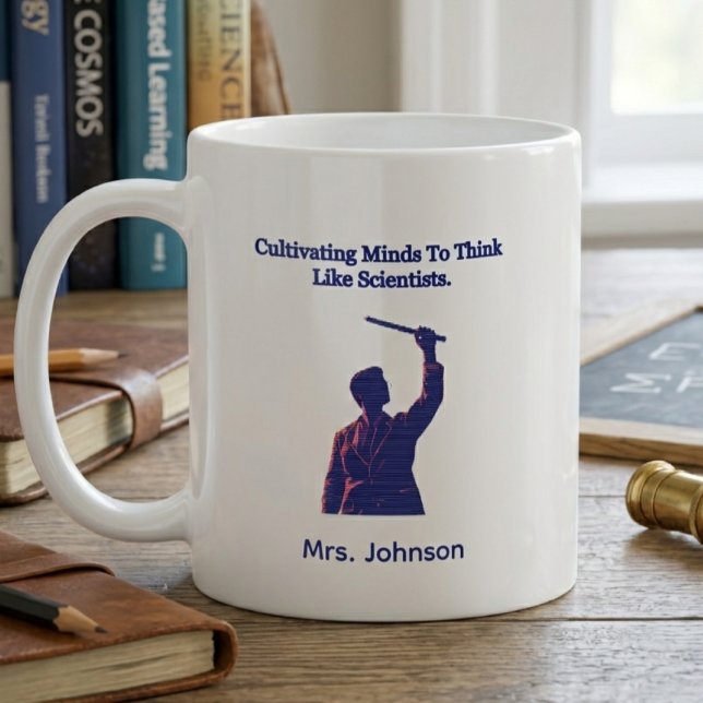 Mug Cultiver les Esprits pour Penser comme des Scienti (Créateur téléchargé)