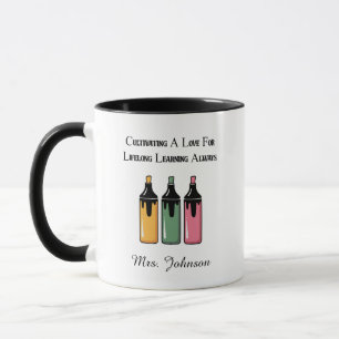 Mug Cultiver un amour pour l'apprentissage tout au lon