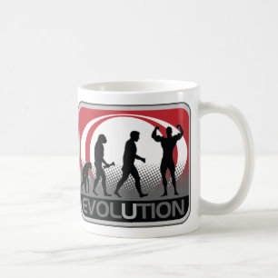 Mug Culturiste d'évolution