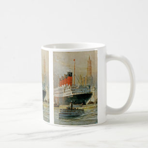 Mug Cunarder à New York