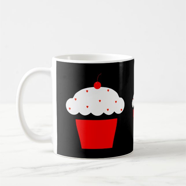 Mug cupcake de cerise (Gauche)