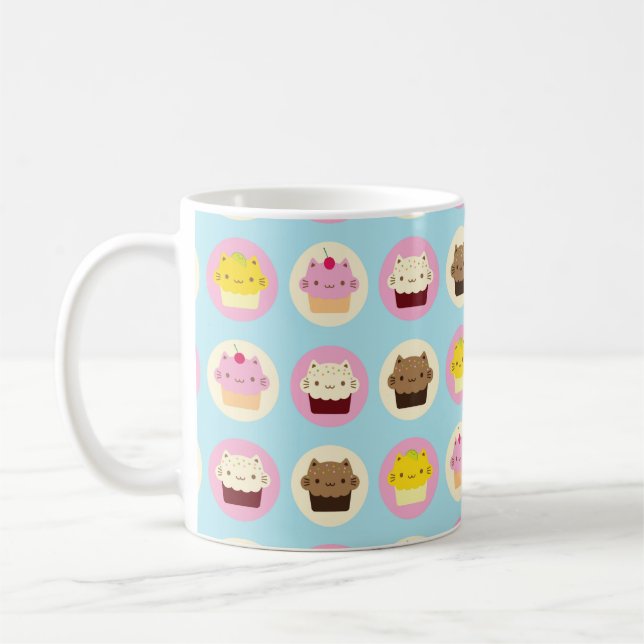 Mug Cupcakes chats mignons (Gauche)