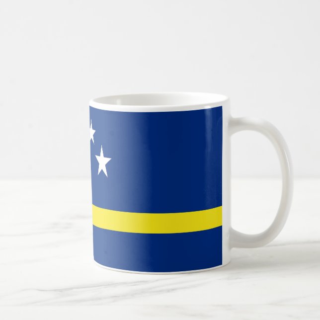 Mug Curaçao Drapeau en céramique Musique (Droite)