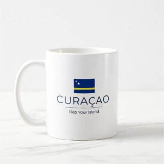 Mug Curaçao Minimaliste | Fierté Quotidienne